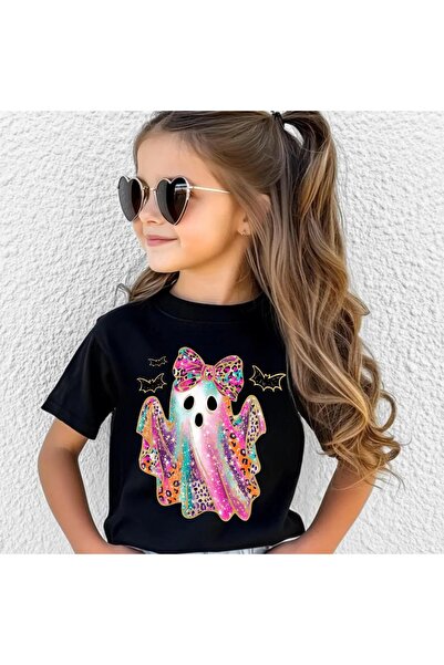 lovver Παιδικό μπλουζάκι με χαριτωμένο σχέδιο φαντασμάτων για το Halloween