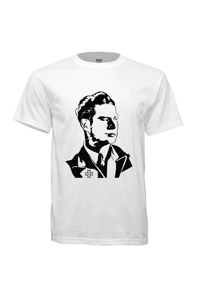 Leistung C&R Tricou Regele Mihai I portret 1947 line-art
