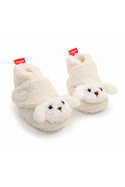 Bebelul White fur lined boots - Oita