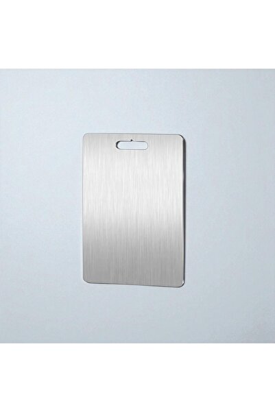 ENASHOP Stainless Steel Cutting Board Hygienic Surface 18/10-35*24cm