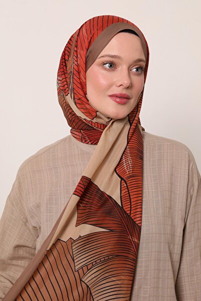 LuvenSara شال فلورا |   قشر الكستناء