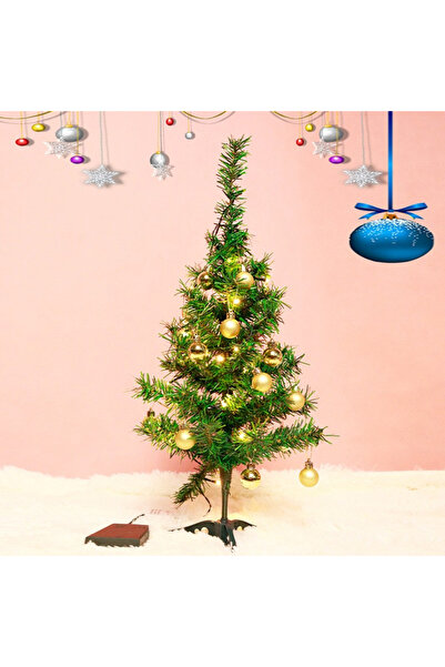 Flippy Brad Artificial Impodobit, 60 cm, suport plastic, cu instalatie lumino...