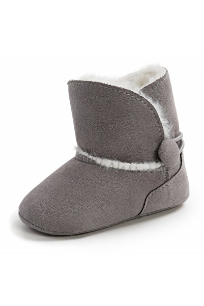 Bebelul Grey boots with buttons for girls