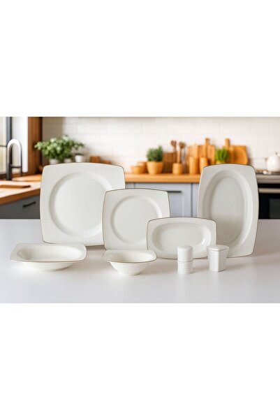 Remetta Premium 55 Prç. Bone Porselen Yemek Takımı