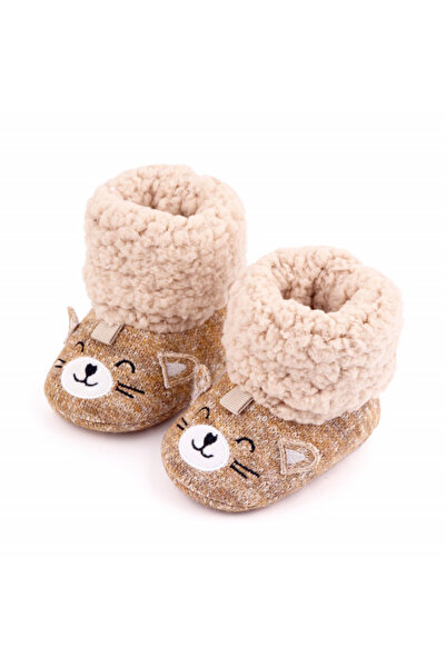 Superbaby Кафяви и кремави ботуши - Кити