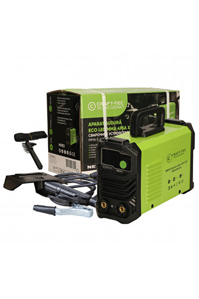 MXM *Super preț* Invertor de sudură 495 A, CRAFT-TEC XL MMA, electrod 1,6 - 5 mm, Hot Start, Arc Force,