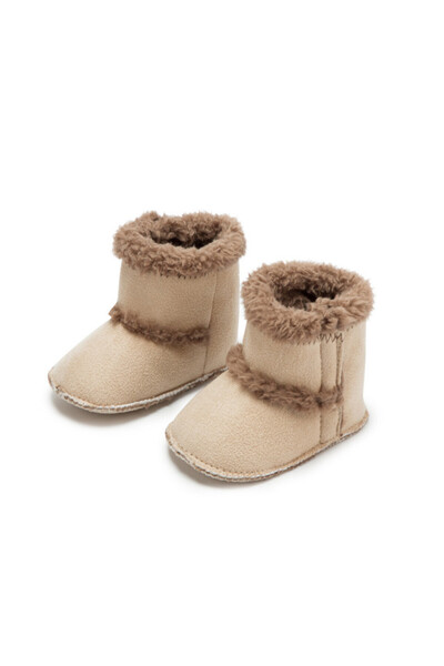 Bebelul Cream fur-lined boots - Bears