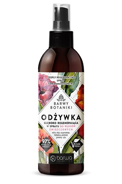 Barwa Cosmetics Spray balsam regenerant pentru parul degradat, BARWY BOTANIKI...