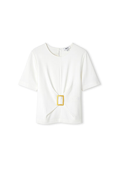 İpekyol Metal aksesuarlı bluz