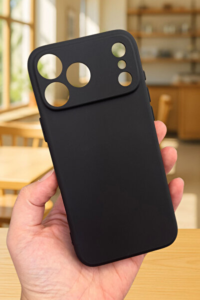 Vip Case iPhone 17 Pro Max Uyumlu Silikon Darbe Emici Klasik Korumalı Rubber ...