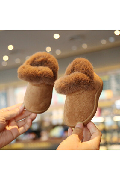 Bebelul Short brown fur boots