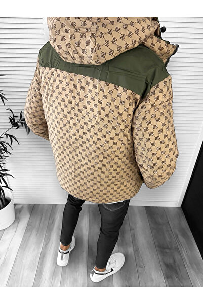 dehaine Winter jacket, for men, black, with 2 sides, A68