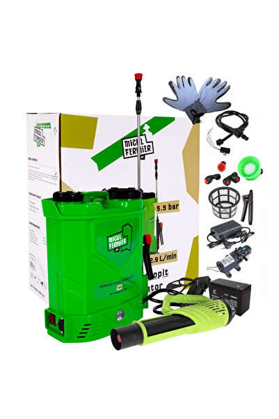 Golden Fish Pompa de stropit cu acumulator Micul Fermier 12 L, 12 V, 2.3 MPA ...