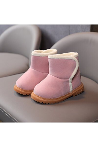 Superbaby Cizme imblanite roz - Chemfy