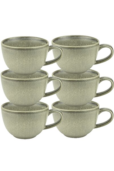 Culinaro Set 6 cesti portelan Moss 220ml