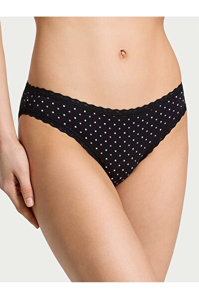 Victoria's Secret Dantelli Pamuklu Bikini Külot