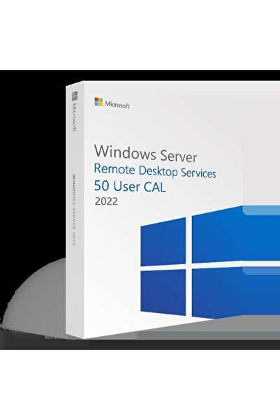 MICROSOFT Windows Server 2022 RDS User CAL 50 Kullanıcı Dijital Lisans