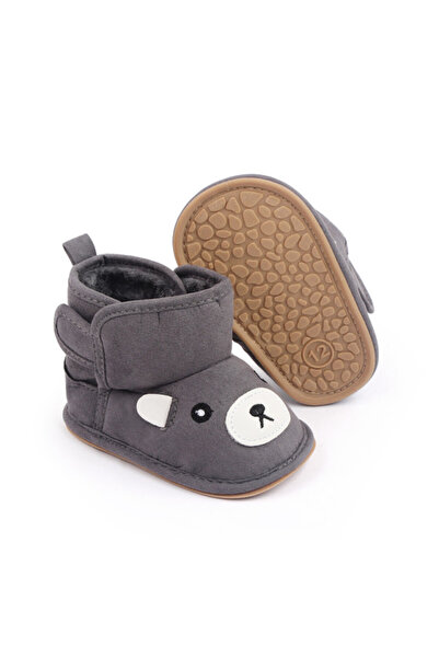 Bebelul Boys' boots - Grey teddy