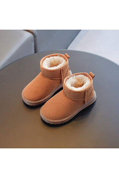 Bebelul Brown fur-lined boots - Rabi