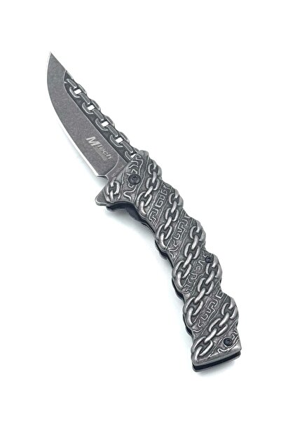 Nokta Outdoor KAMP OUTDOOR ZİNCİR İŞLEMELİ MODEL MTECH ÇAKI 20 CM KEMER KLİPSLİ