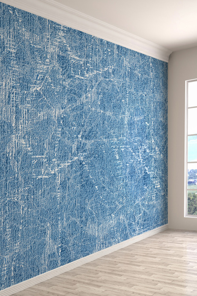 dreamwall Açık Mavi Loft Tarzı Tek Parça Duvar Kağıdı