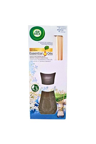 Air Wick Difuzor cu bețișoare, in proaspăt și liliac alb, 25 ml