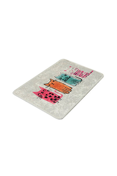 Chilai Home Bath rug 359CHL4164, 100% anti-allergic micro polyamide, 40x60cm, Multicolor