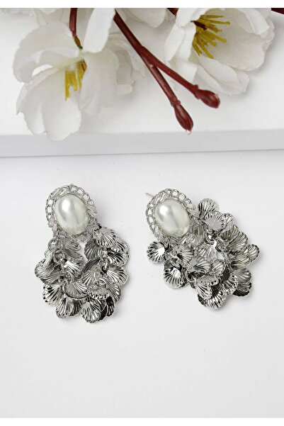 Avant-Garde Paris Cercei cu mărgele argintii