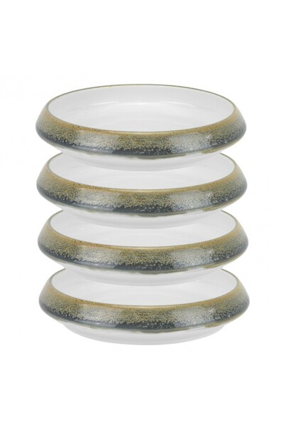 Culinaro Set 4 farfurii adanci din portelan Storm 17xh4cm