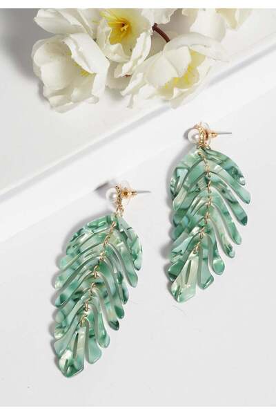 Avant-Garde Paris Cercei cu frunze exotice