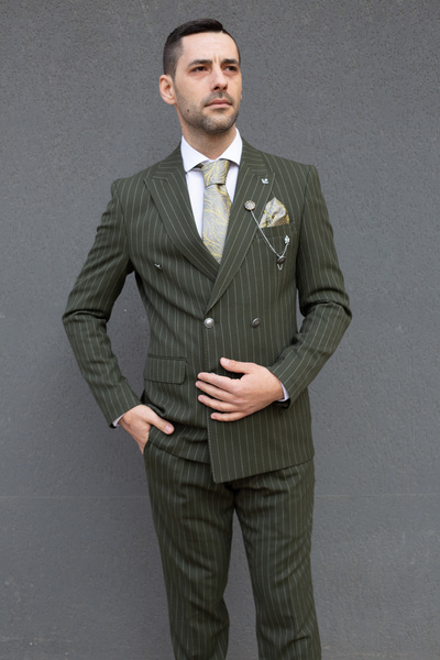 MODALİST Green Maty Costume