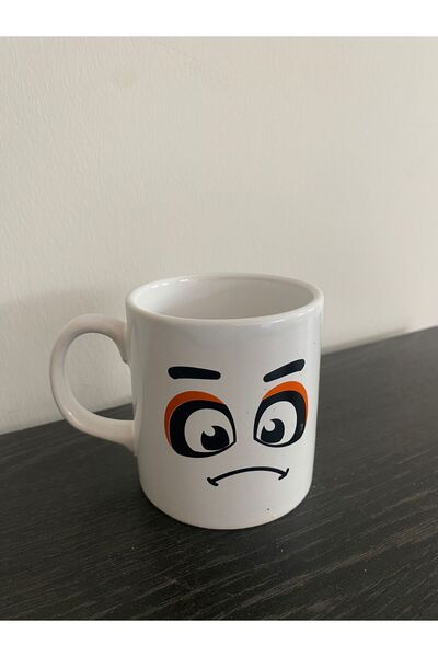 YAZICI كوب بورسلين بتصميم خاص مع عبارة OS PA YÜZ