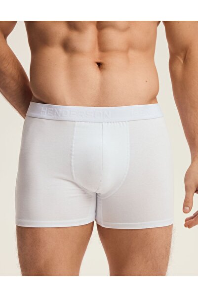 Henderson Men's Boxer Short 2-Pack with Longer Leg Cotton & Elastane Modern Breathable | Move