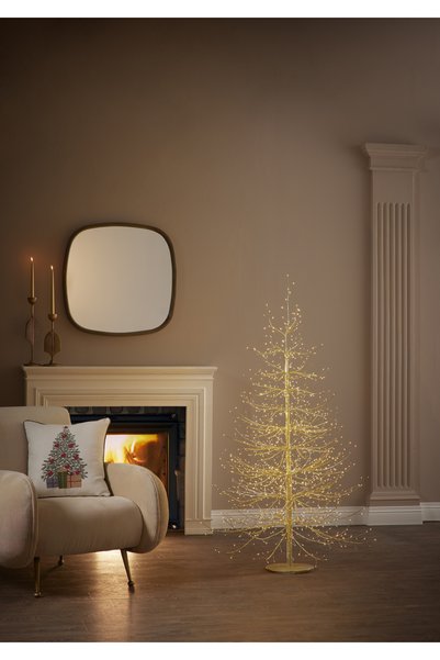BraziPremium By OLLMA Brad decorativ Albero Faggio, 1440 MicroLED, 150 cm, IP...