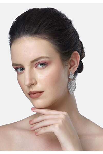 Avant-Garde Paris Cercei cu pandantiv în formă de frunză Diva