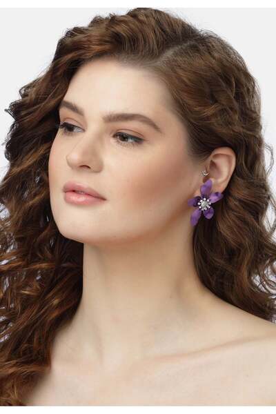 Avant-Garde Paris Cercei cu șurub floral