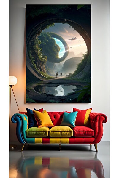 özkacar O DESCOPERARE A UNUI PLANETĂ DIFERITĂ V1 Acasă Perete Salon Salon de ...