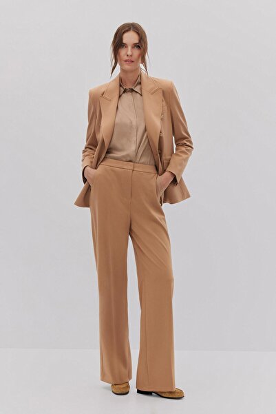 Shn DİKİŞ DETAYLI KRUVAZE BLAZER PANTOLON TAKIM