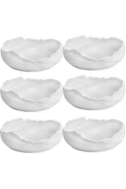 Culinaro Set 6 farfurii adanci WHITE NEST 20xh7,2cm, 800ml