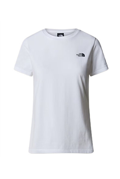 THE NORTH FACE Γυναικείο μπλουζάκι WS/S SIMPLE DOME λευκό