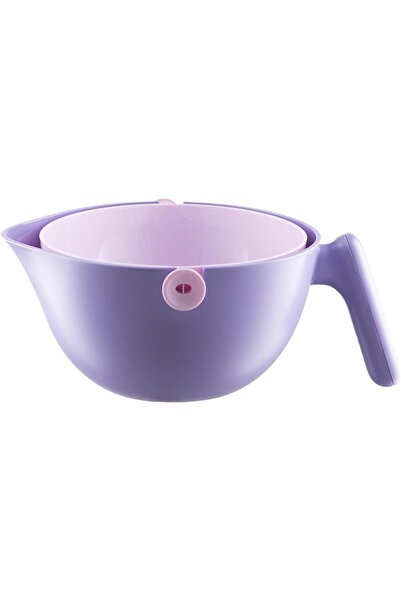 Flippy Bol cu Doua Straturi, Flippy, pentru Fructe, Legume, cu Cos de Scurger...