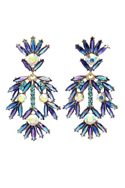 Avant-Garde Paris Cercei cu pene florale elegante din colecția Diva