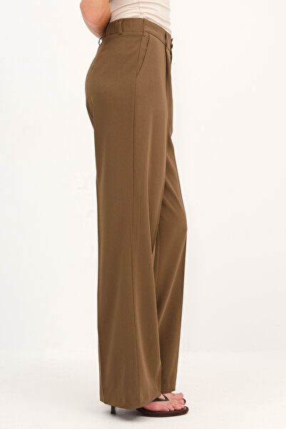 Addax Düğmeli Wide Leg Pantolon PN17564