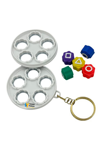 Ozba Ticaret Squid Game Kumlu Model Oyun Taşı – 5 Taş Seti Renkli Taş Gonggi, Beş Taş, Kalamar Oyunu