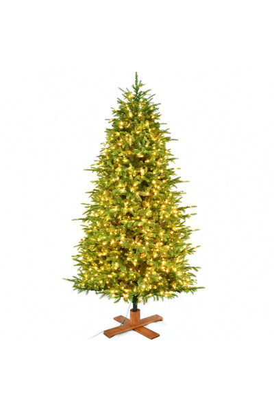 BraziPremium By OLLMA Brad de Crăciun artificial premium Helsinki cu luminițe...