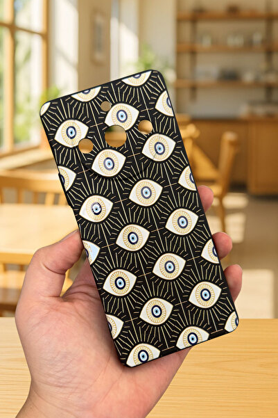 Vip Case REALME 11 Pro Uyumlu Evıl Eye Desenli Silikon Darbe Emici Klasik Kor...