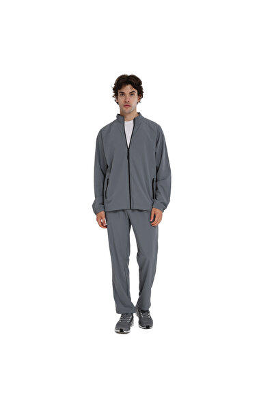 Sportive Millenium Erkek Gri Günlük Stil Eşofman Takımı 25KE1019-GRI