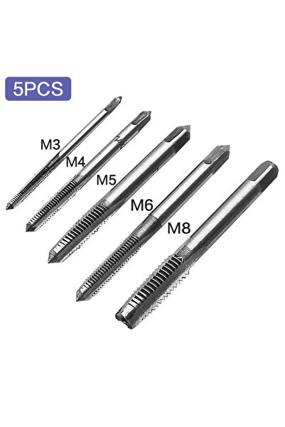 Choice 5PCS STONEGO 5PCS/7PCS Bearing Steel Taper Hand Spiral Point Straight ...