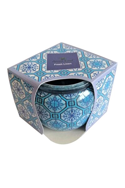 Aroma Land Lumânare decorativă parfumată în sticlă, Aroma Land, bumbac, timp ...