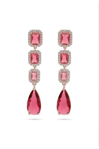 Avant-Garde Paris Geometric Drop Earrings